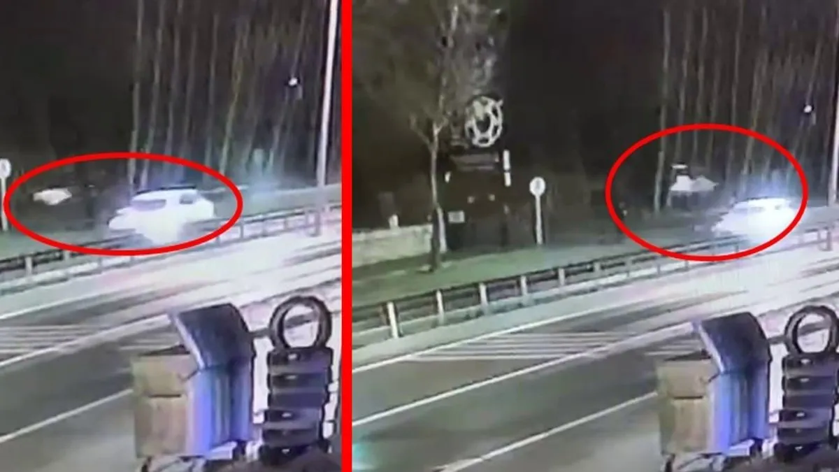 O ilimizde feci kaza: 10 yaşındaki çocuk metrelerce havaya savruldu! İşte o dehşet anları!