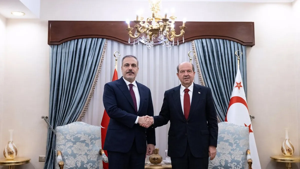 Bakan Fidan’dan KKTC’de açıklama: İki devletli çözüm dışında seçenek yok