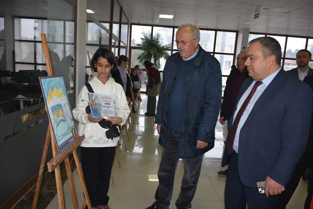 Çin-Türkiye Karikatür Sergisi Boyabat’ta