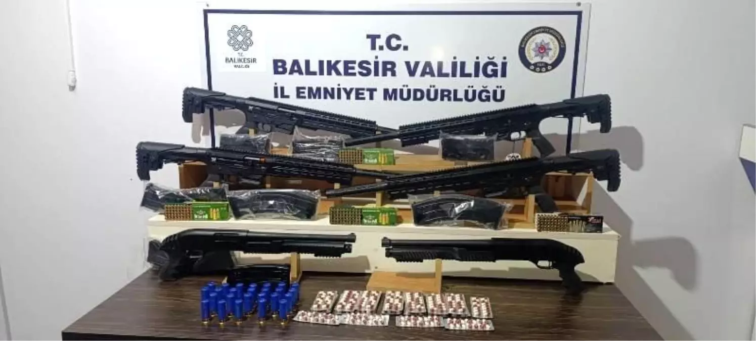 Edremit’te Kadına Şiddet ve Kaçak Silah Operasyonu