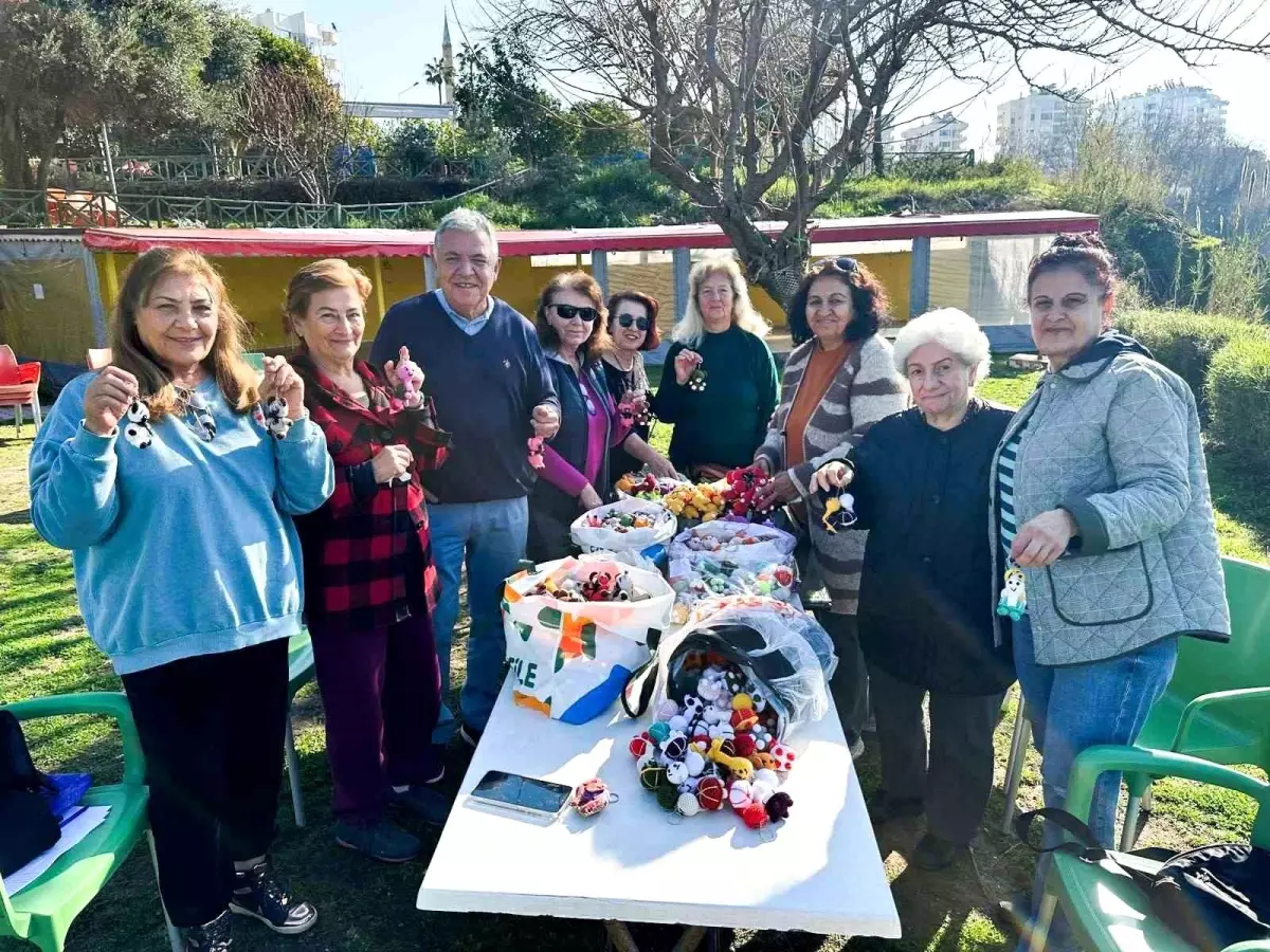 Antalya’da Yaşlı Kadınlardan Amigurumi ile Ekonomik Katkı